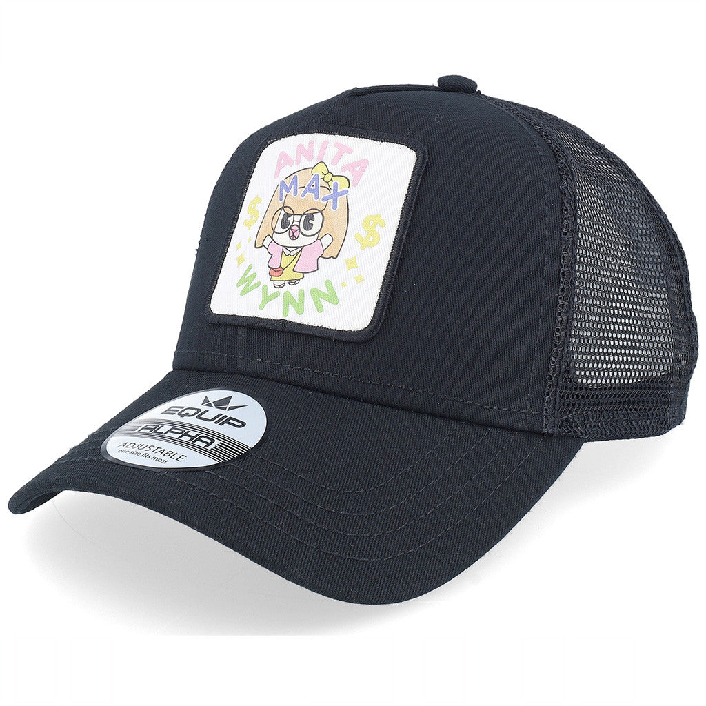 Anita Max Wynn Hat Drake Merch Black Embroidered Trucker Hat Gifts For Sister
