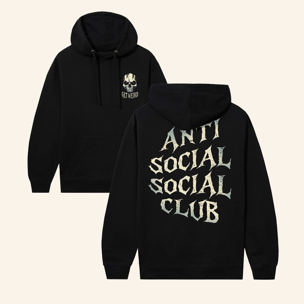 Anti Social Social Club Merch Assc Weird Demons Hoodie Best Gifts For Friends