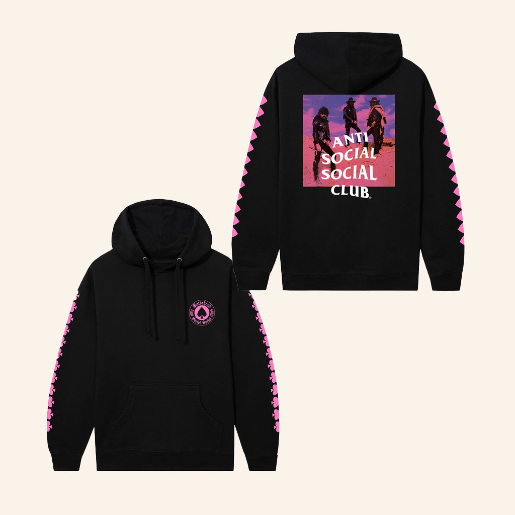 Anti Social Social Club Merch ASSC X Motorhead Aces Forever Hoodie Gifts For Fans