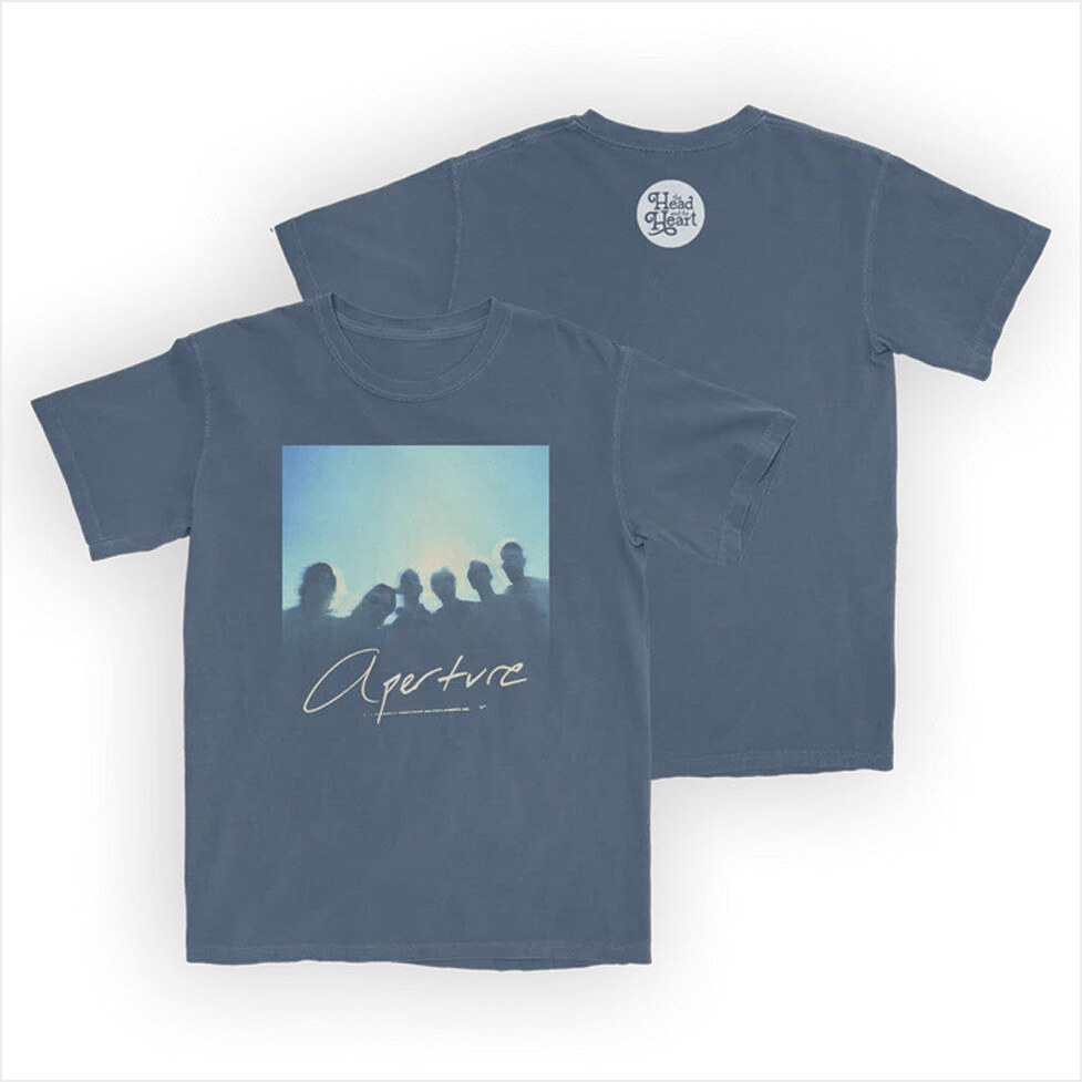 Aperture Album T-Shirt Head And The Heart Merch Gifts For Music Lovers Gifts For Friends