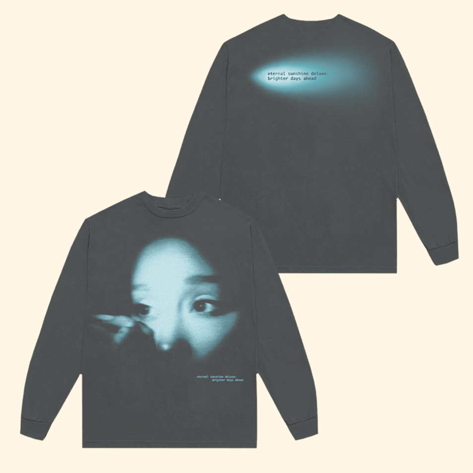 Ariana Brighter Days Spotlight Long Sleeve T-Shirt Ariana Merch Birthday Gifts For Music Fans