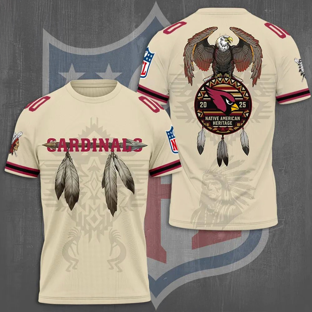 Arizona Cardinals X Native American Heritage Shirt Arizona Cardinals Merch Gift For Fans