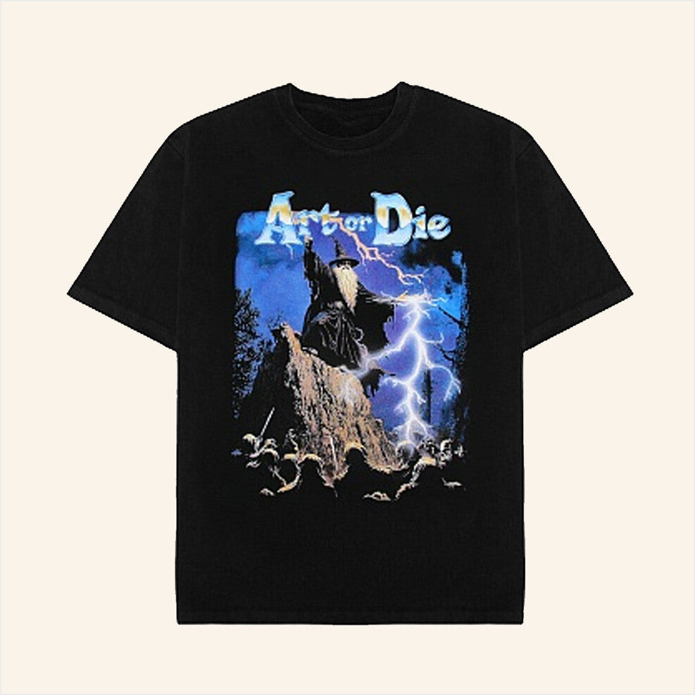 Art Or Die T-Shirt Volchok Merch Present For Friends BFF Birthday Gifts Christmas Presents