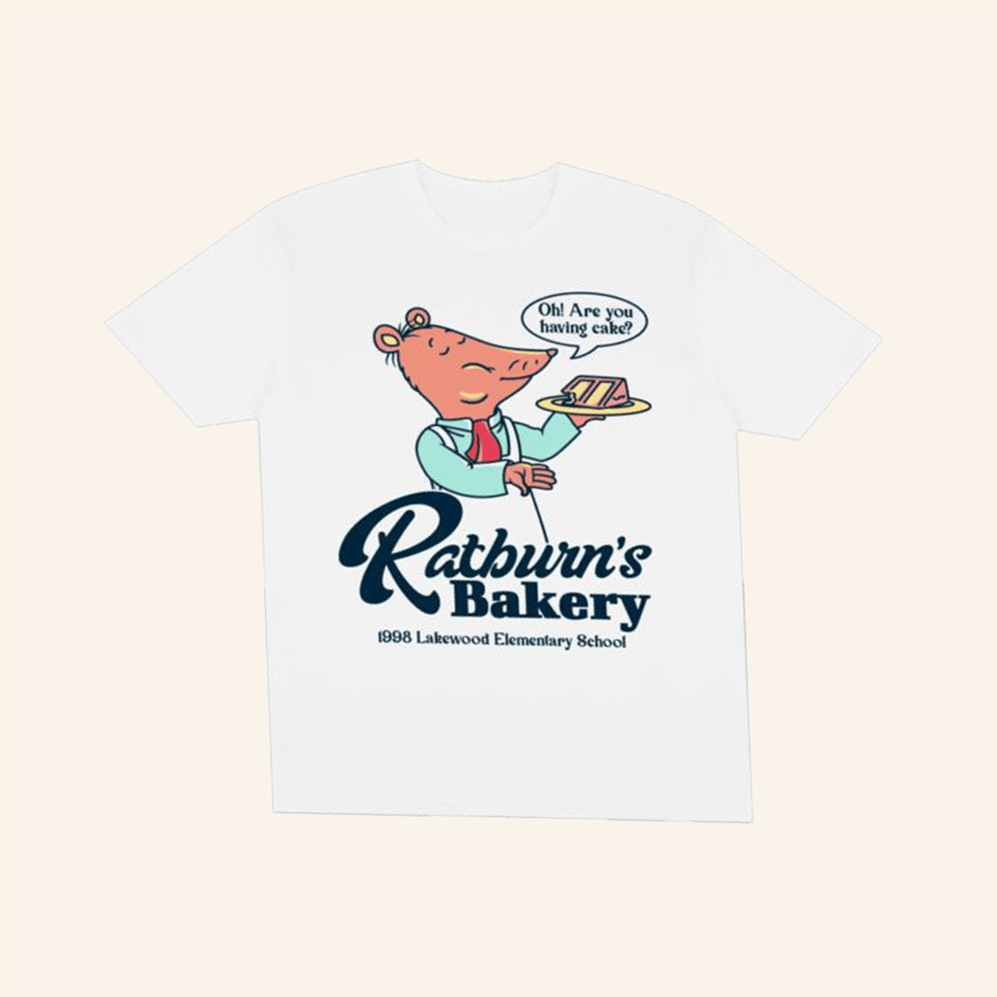 Arthur Ratburn's Bakery T-Shirt Retrokid Merch White Gifts For Wife Birthday Gift Ideas