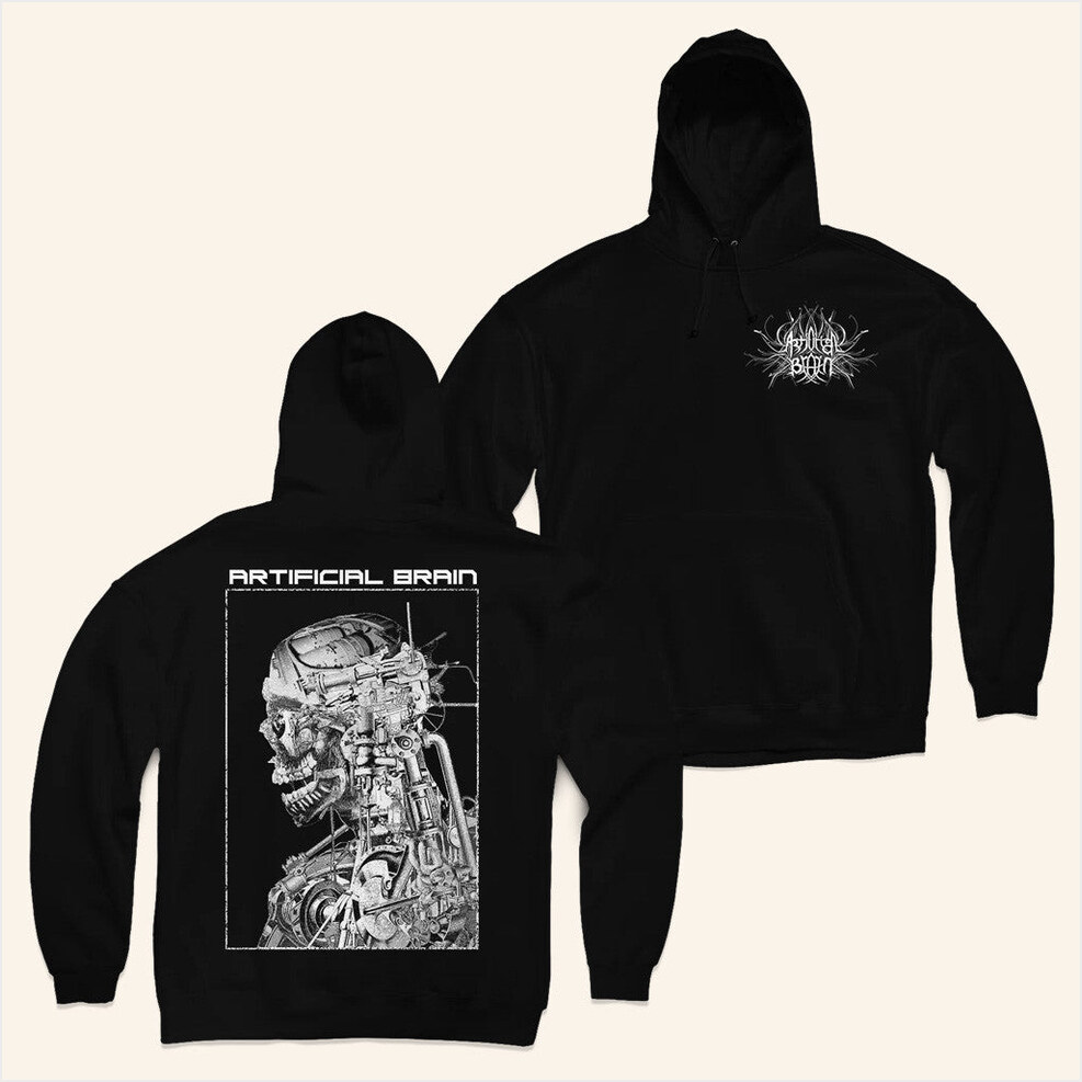 Artificial Brain Toothfinder Hoodie Massacre Merch Birthday Gifts For Dad BFF Gifts Ideas