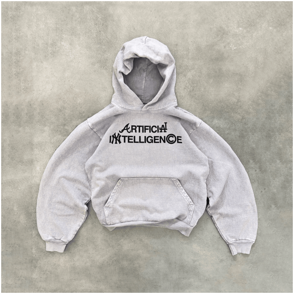 Artificial Intelligence Hoodie Grey Hoodie Best Father's Day Gifts Birthday Gifts For Friends
