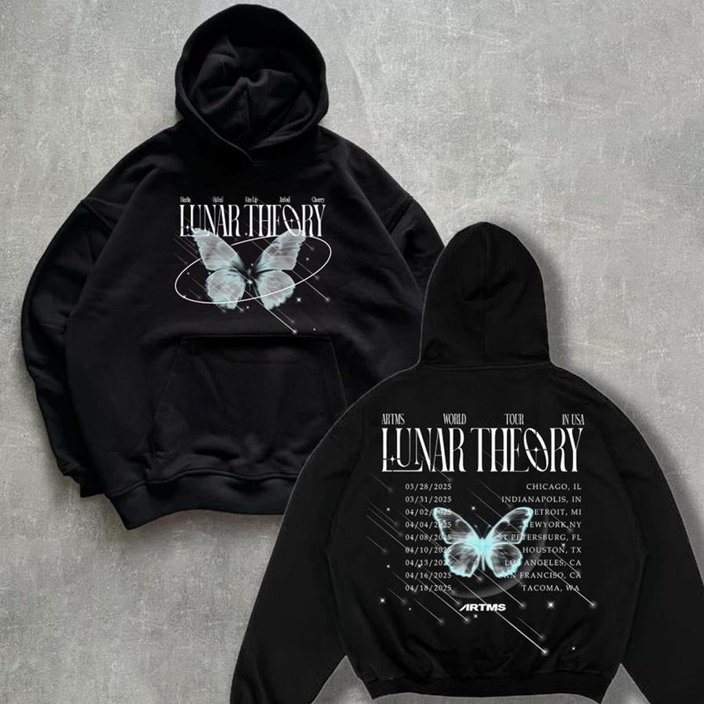 Artms Lunar Theory Hoodie ARTMS 2025 World Tour Hoodie Artms Kpop Sweatshirt Artms Lunar