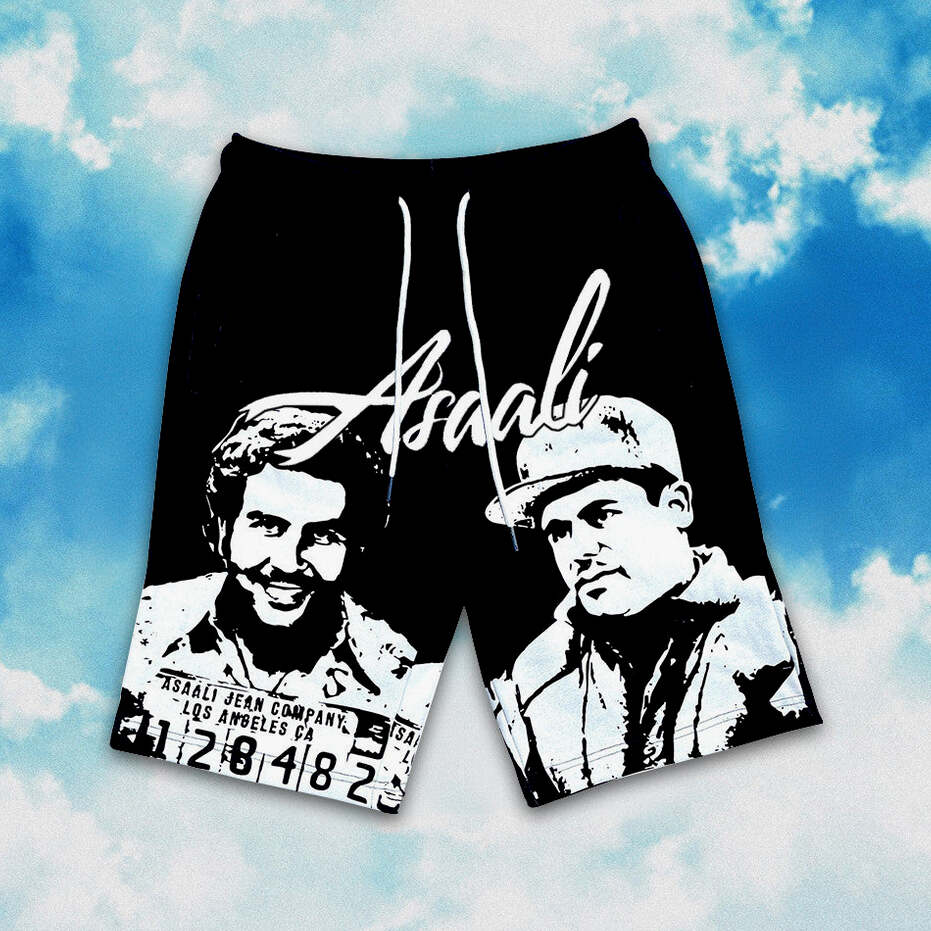 Asaali Short Asaali Cartel Short Pablo Escobar Merch Gifts For Fans Birthday Gifts For Him
