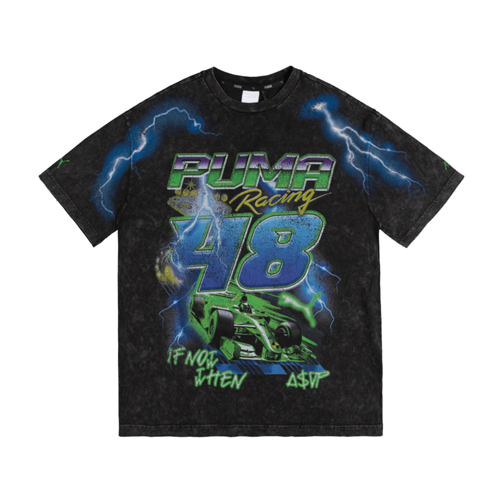 ASAP Rocky Merch ASAP Rocky x Puma T-Shirt Best Father's Day Gifts For Dad Gifts For BFF