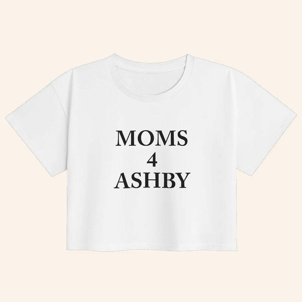 Ashby Merch Moms 4 Ashby Cropped T-Shirt Lorax Silly Merch Gifts For Daughter
