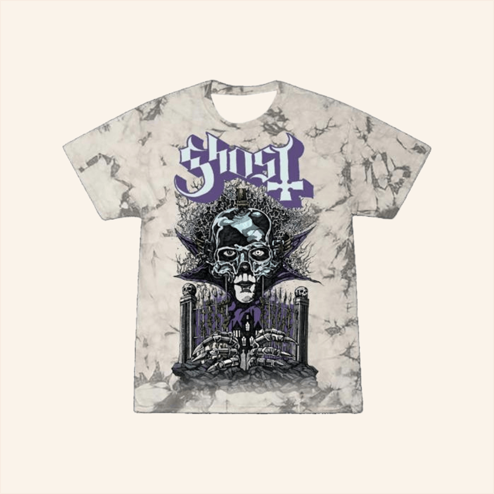At The Gates Crystal T-Shirt Ghost Official Merch Present For Husband BFF Birthday Gifts Ideas