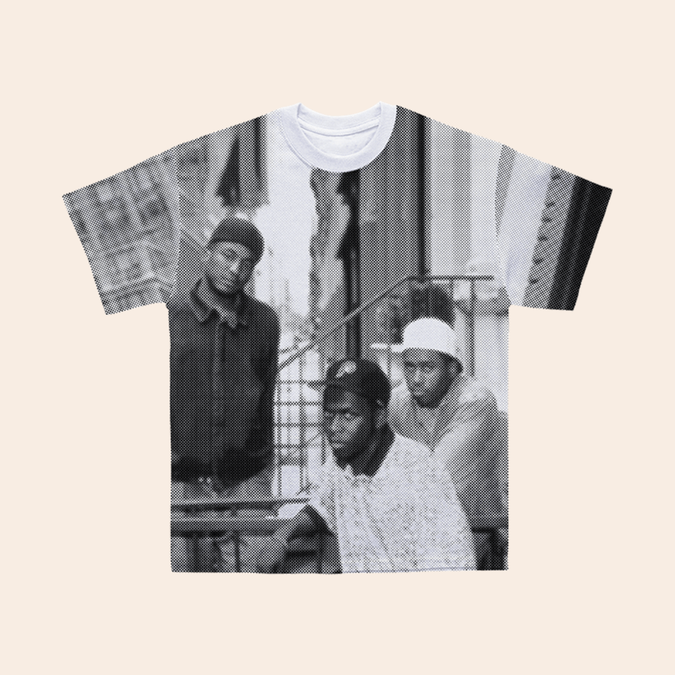 ATCQ Photo White T-Shirt A Tribe Called Quest Merch Best Father's Day Gifts For Best Friend