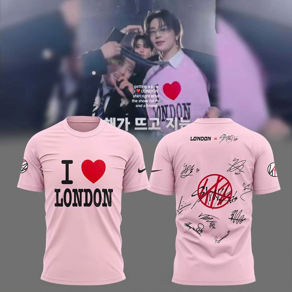 Ate Love London Show Signature Pink Shirt Fan Merch Gifts For Husband
