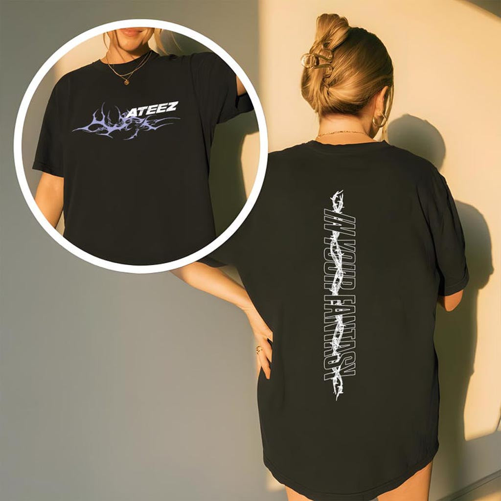 Ateez 2025 World Tour in Your Fantasy Shirt ATEEZ Golden Hour Part 3 T-Shirt Ateez World