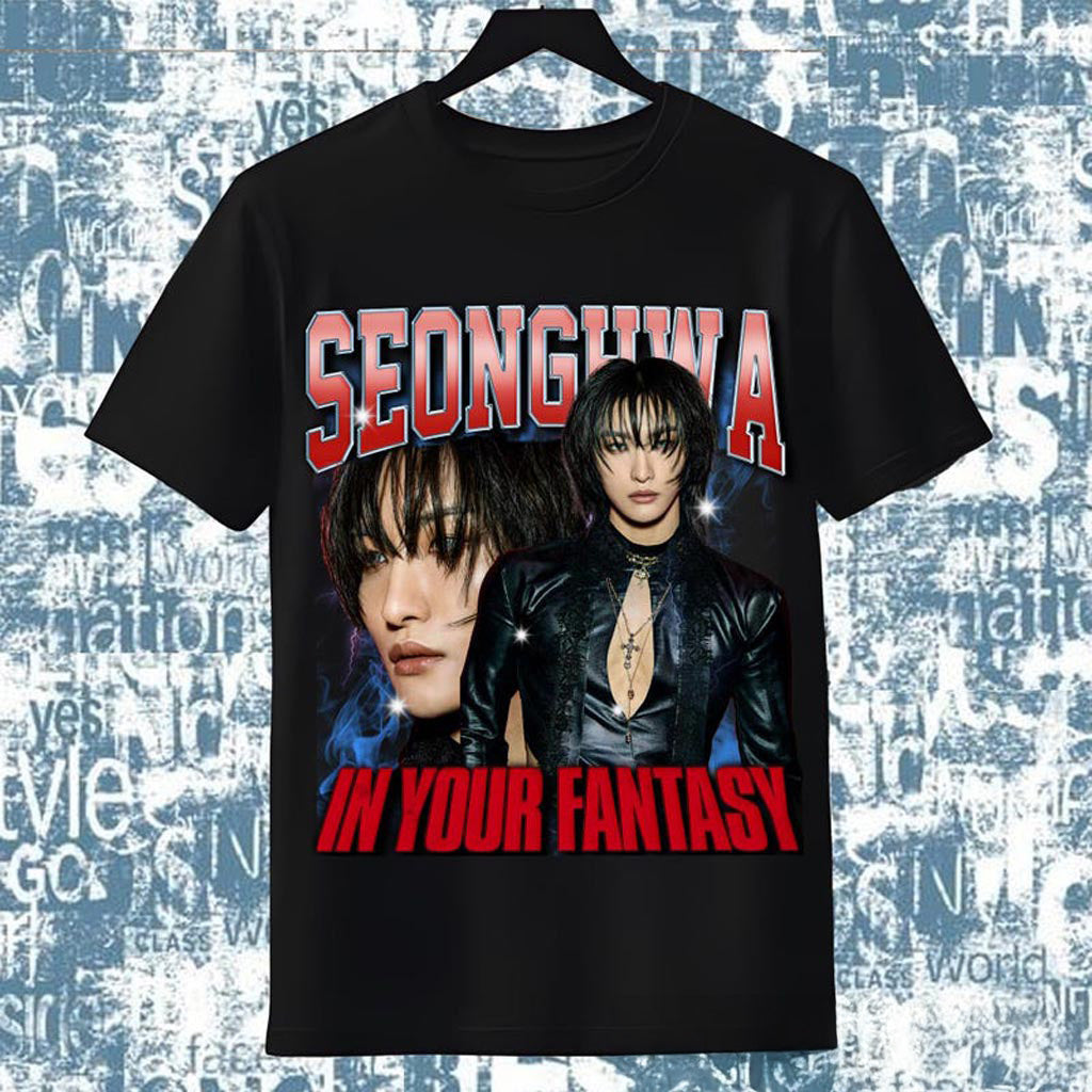 Ateez 2025 World Tour in Your Fantasy Shirt Ateez Seonghwa T-Shirt ATEEZ Golden Hour Part 2