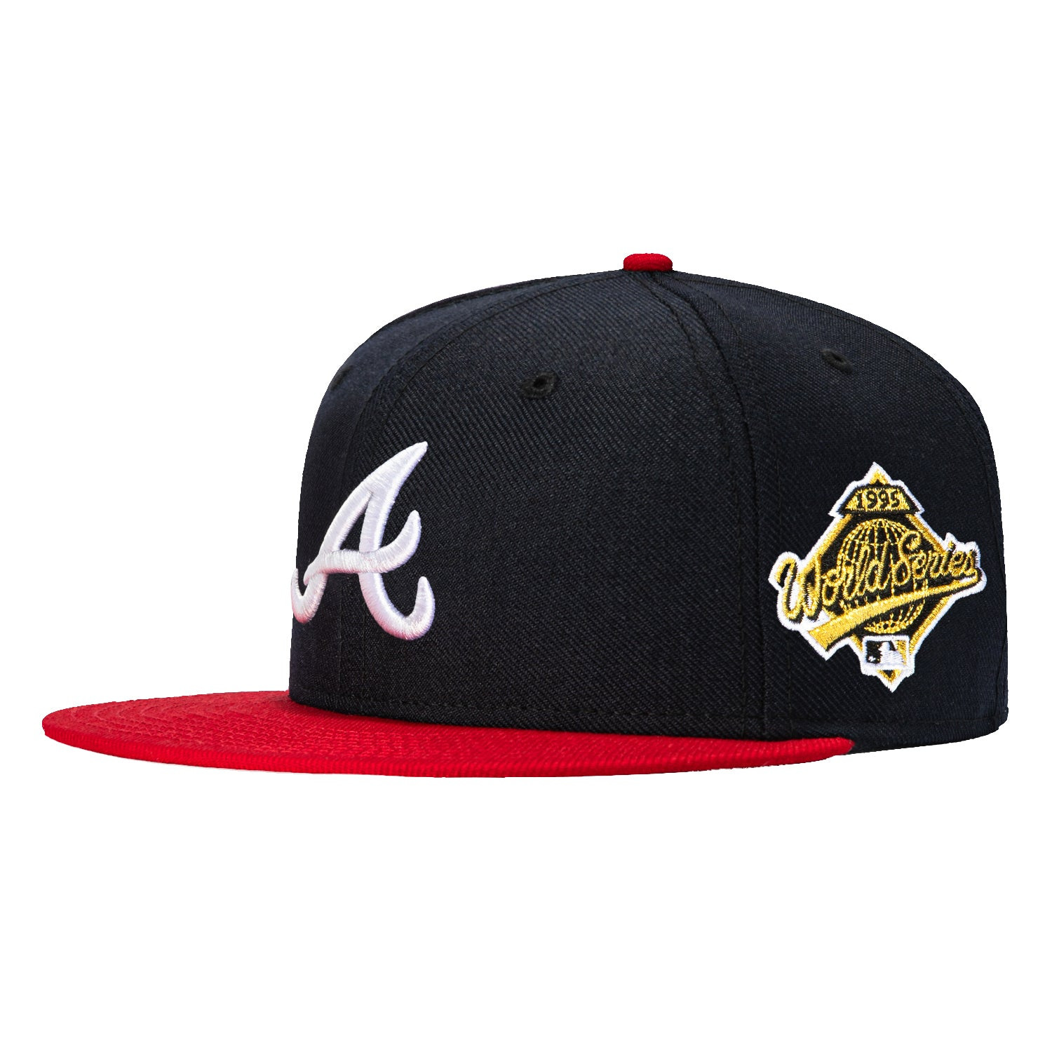 Atlanta Braves 1995 World Series Patch Home Hat Snapback Cool Gifts For Baseball Lovers