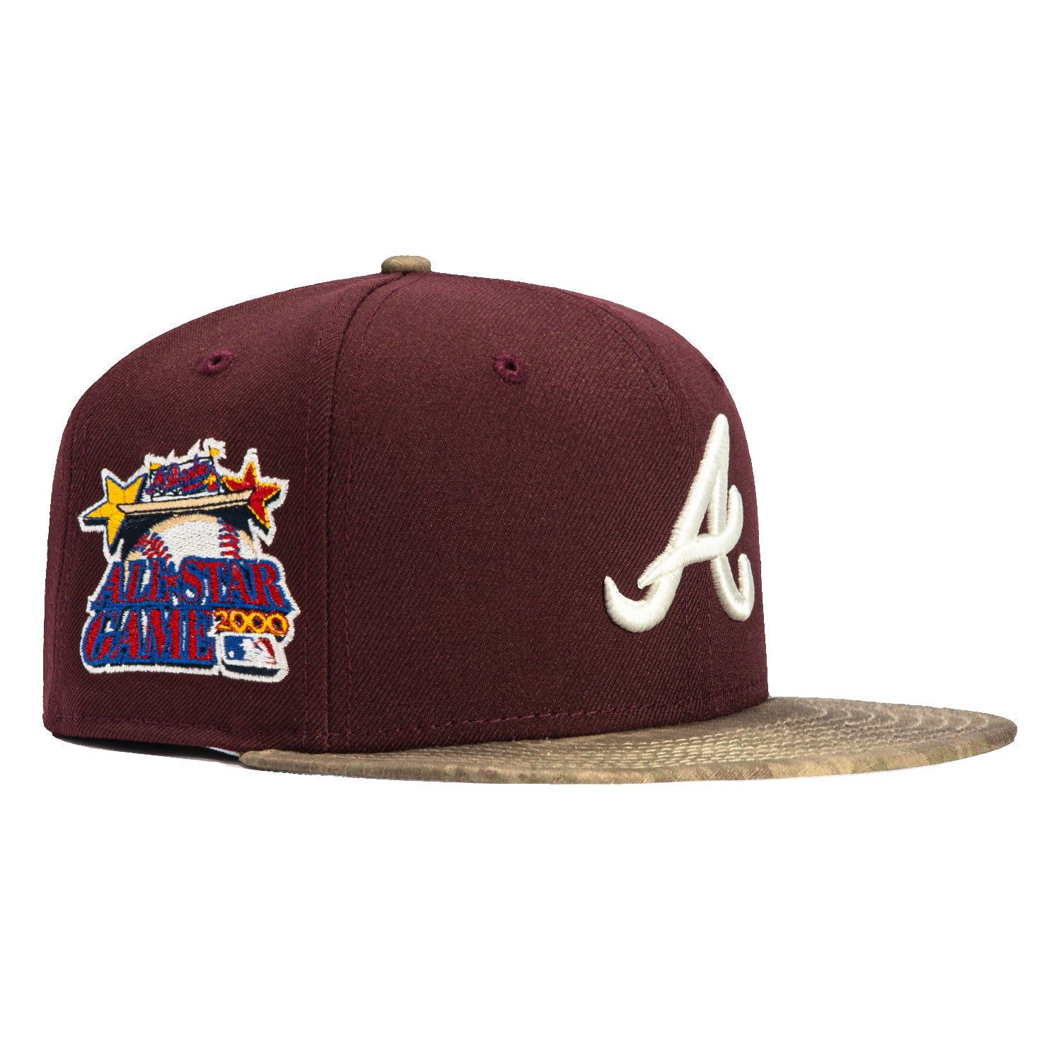 Atlanta Braves 2000 All Star Game Patch Hat MLB Gifts For Baseball Lovers