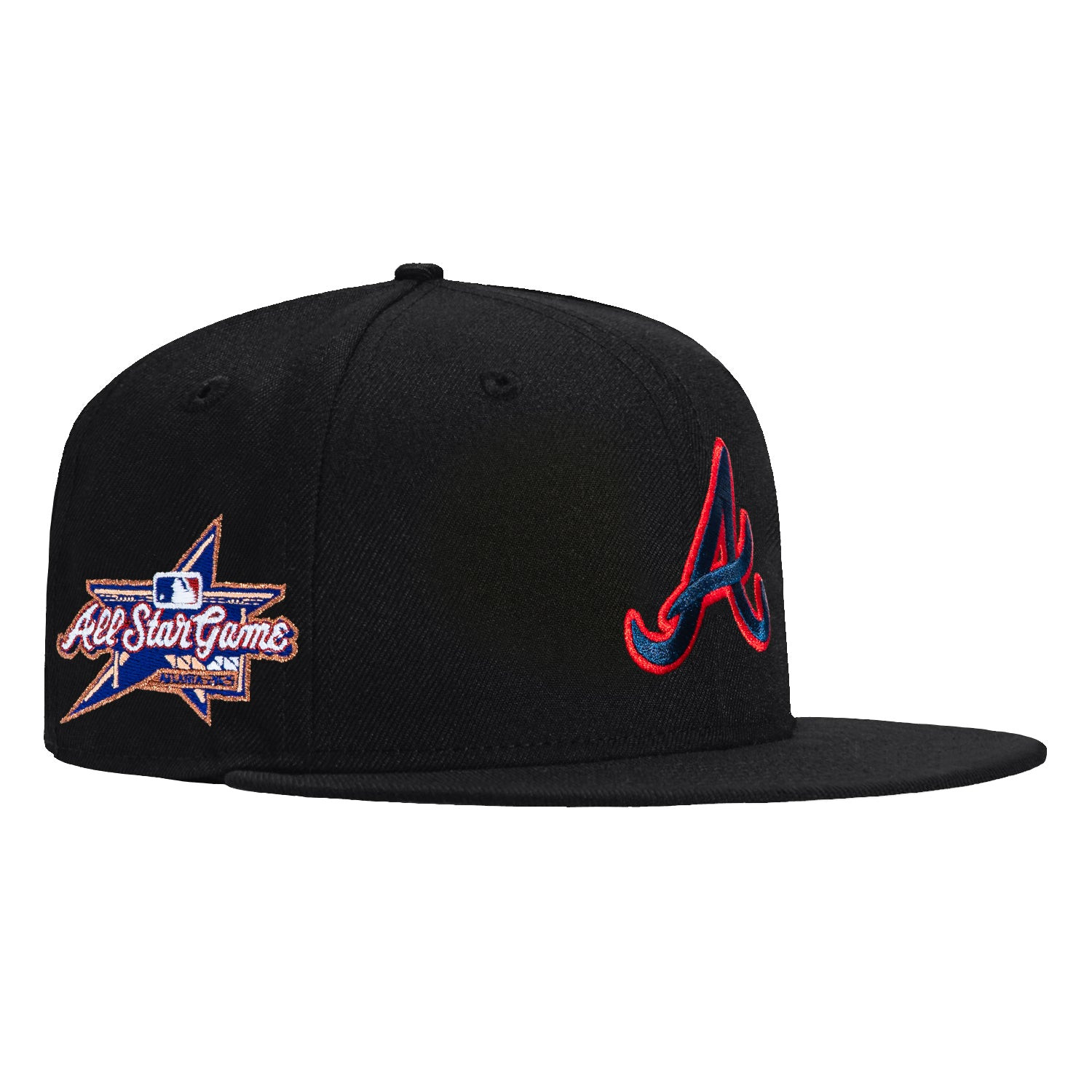 Atlanta Braves 2025 All Star Game Hat Black Snapback Gifts For Baseball Lovers