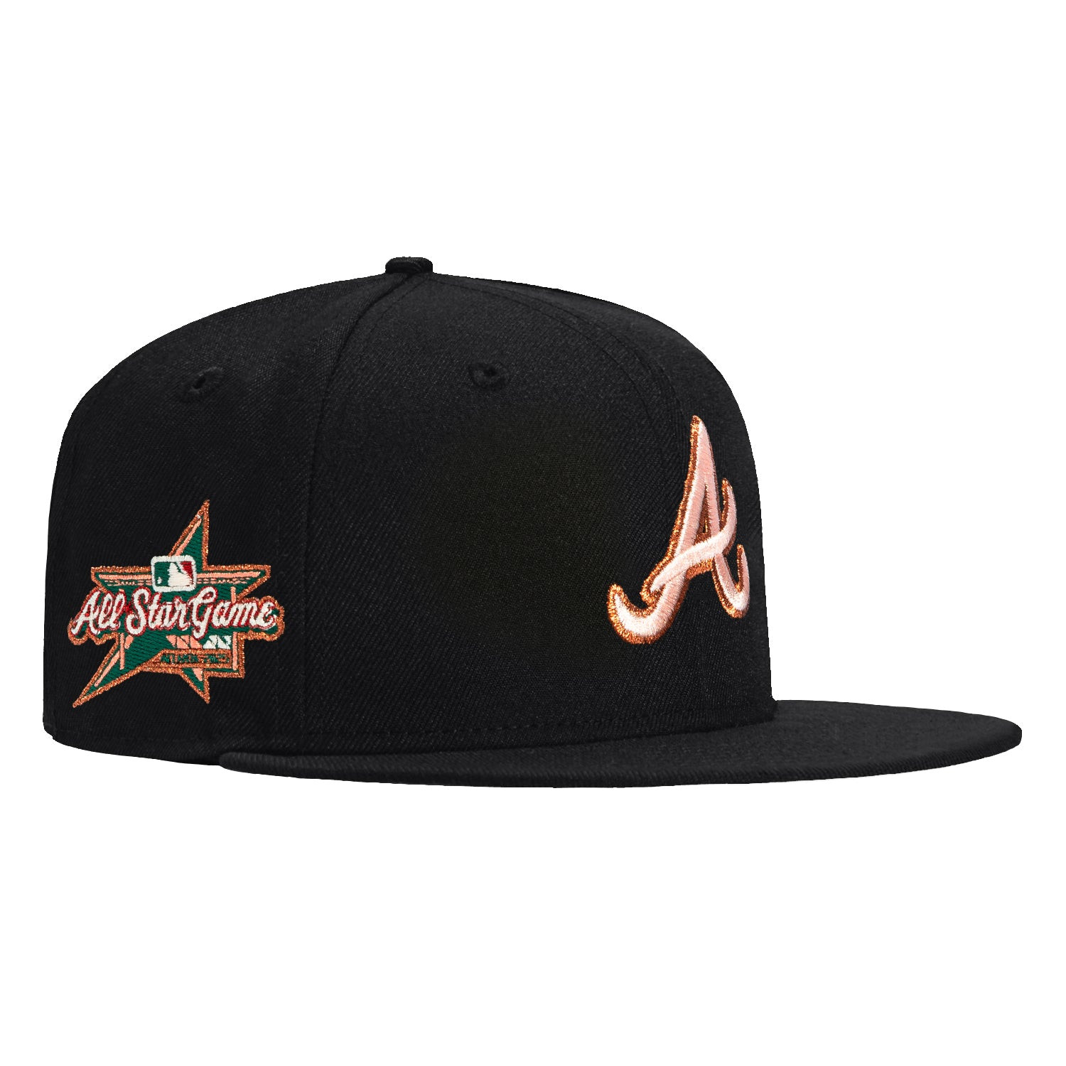 Atlanta Braves 2025 All Star Game Patch Hat Snapback Gifts For Baseball Fans