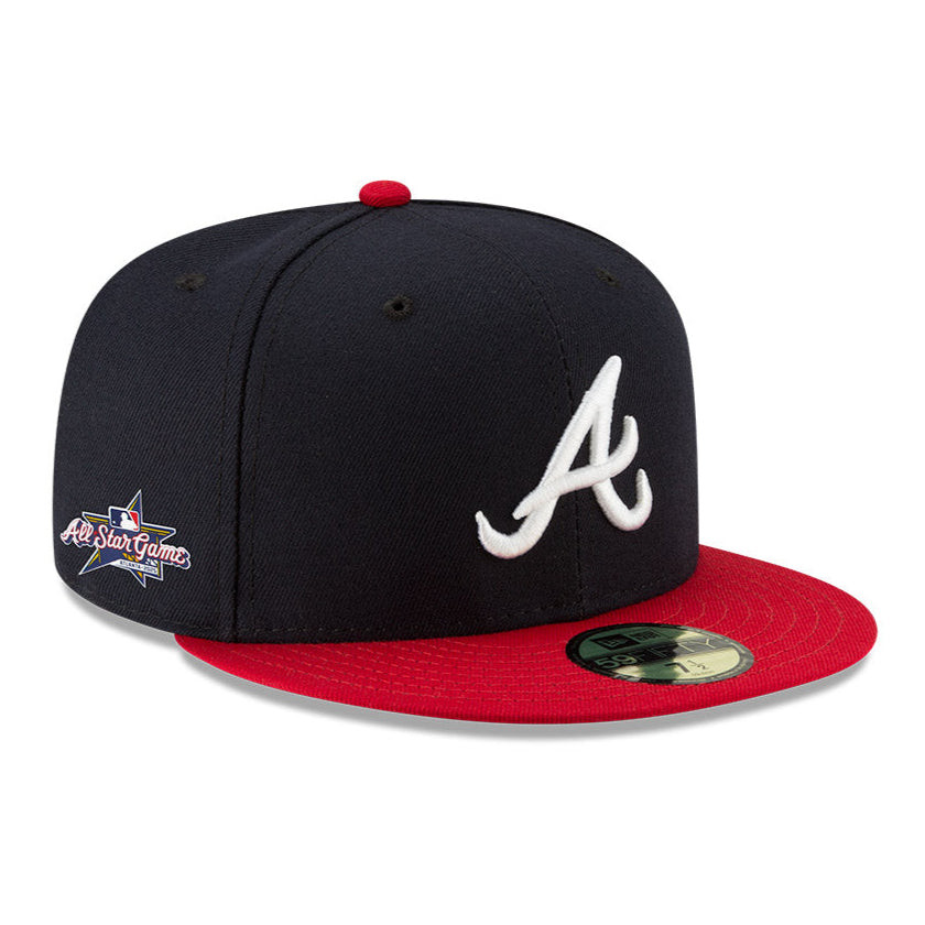 Atlanta Braves 2025 All Star Game Patch Home Hat Gifts For Baseball Fans
