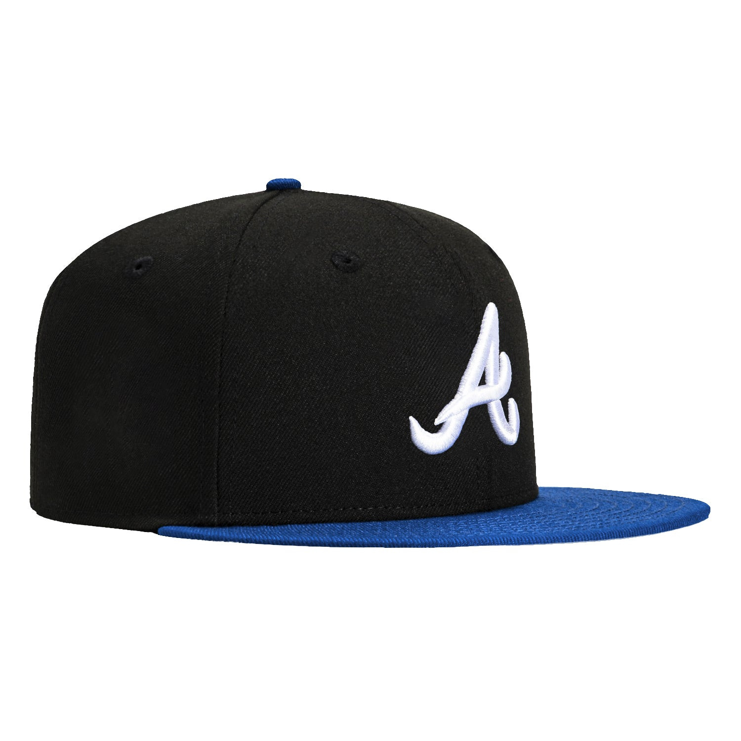 Atlanta Braves Hat Black And Blue Snapback Gifts For Baseball Lovers