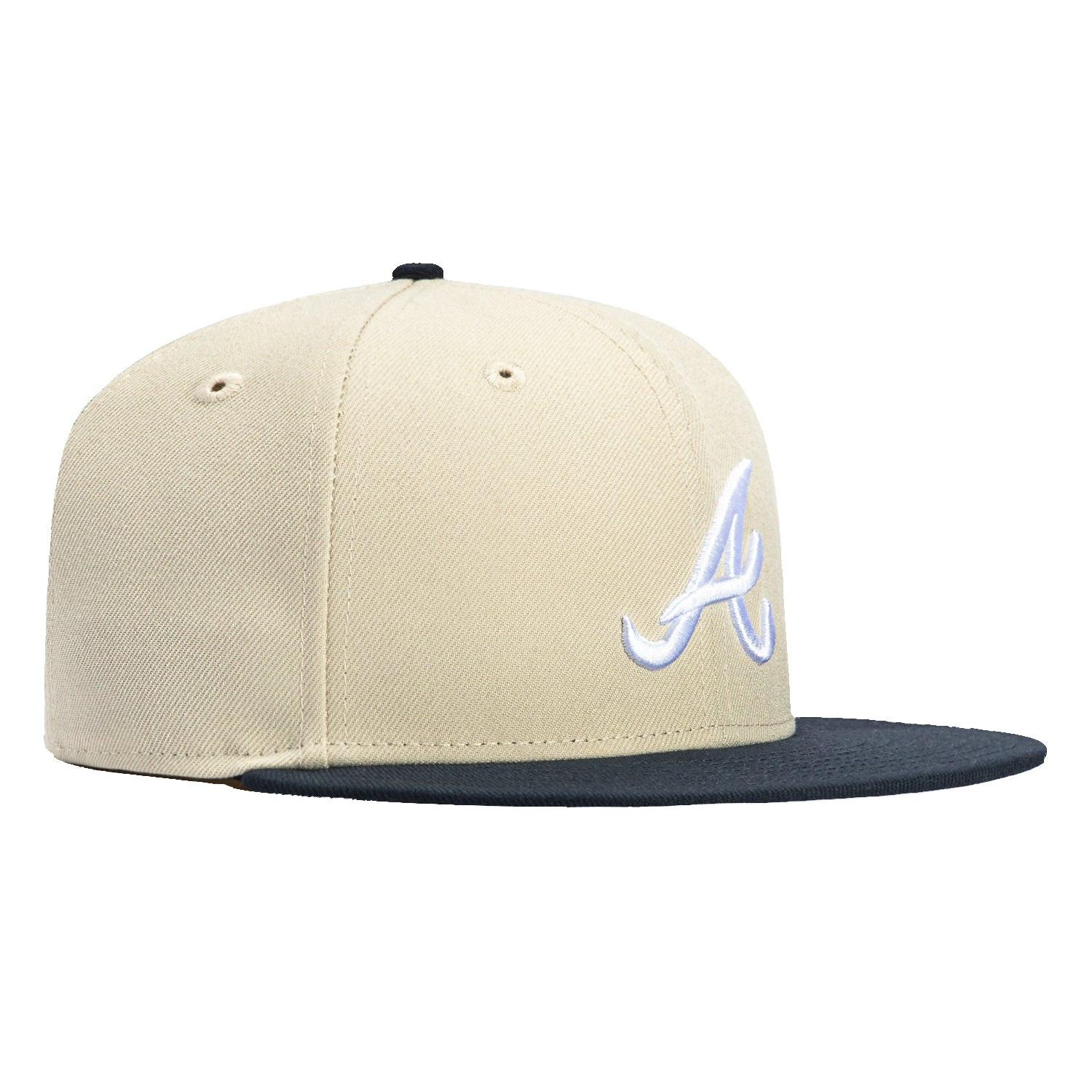 Atlanta Braves Hat Black And Natural Snapback Gifts For Baseball Lovers