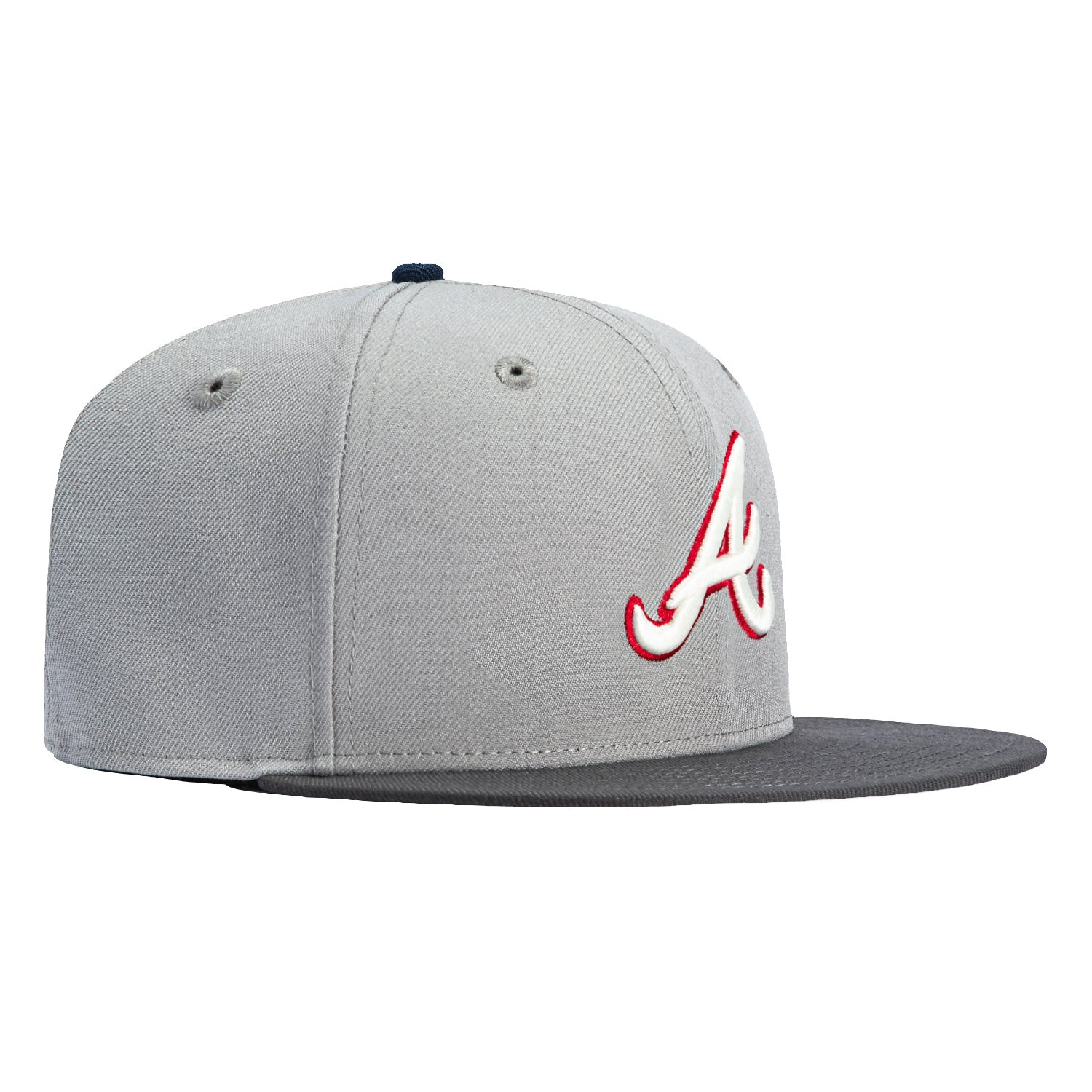 Atlanta Braves Hat Grey Snapback Baseball Team Gift Ideas