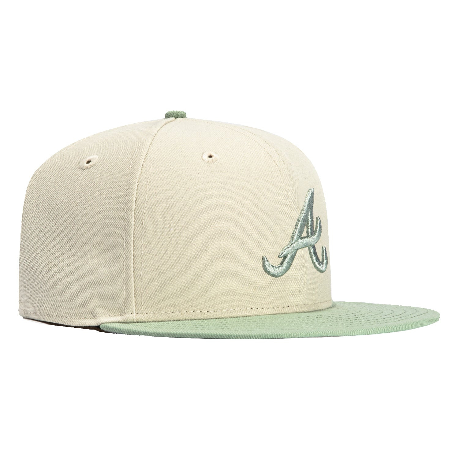 Atlanta Braves Hat Natural Snapback Best Gifts For Baseball Lovers