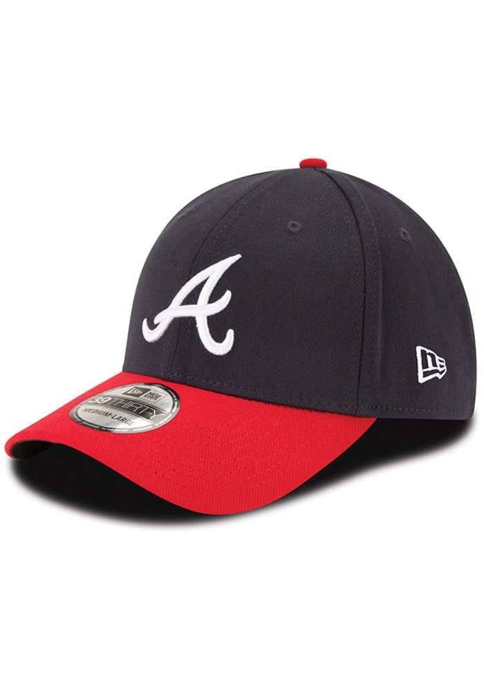 Atlanta Braves Mens Navy Blue Team Classic Flex Hat Best Gifts For Baseball Fans
