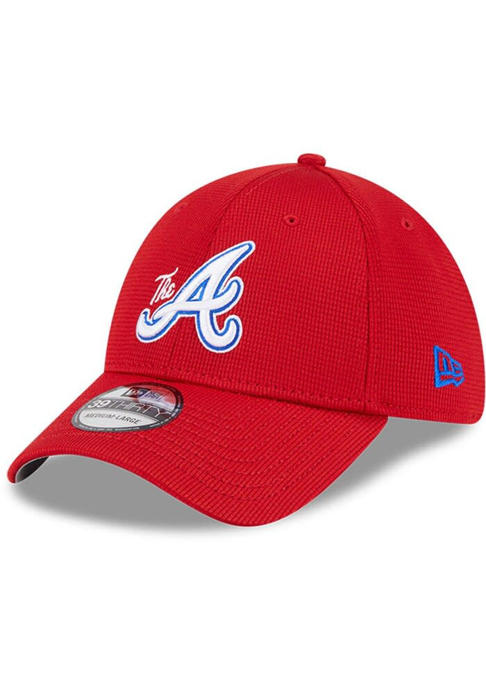 Atlanta Braves Men's Red 2025 City Connect Batting Practice Flex Hat Present For Husband