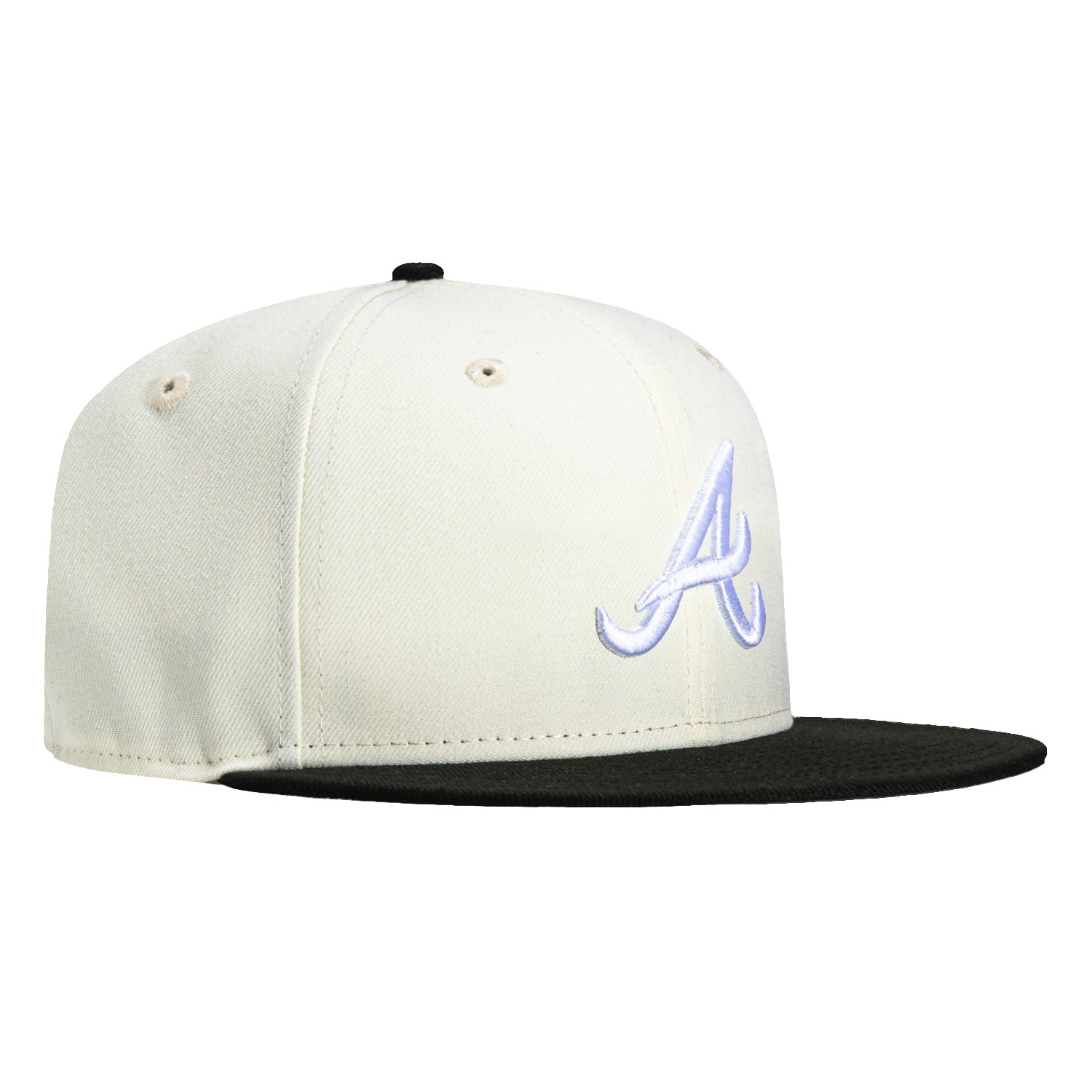 Atlanta Braves Snapback Hat White And Black Hat Baseball Team Gift Ideas