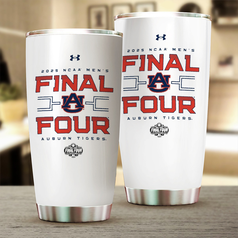 Auburn Tigers Under Armour 2025 NCAA Men's Basketball Tournament Final Four Tumbler
