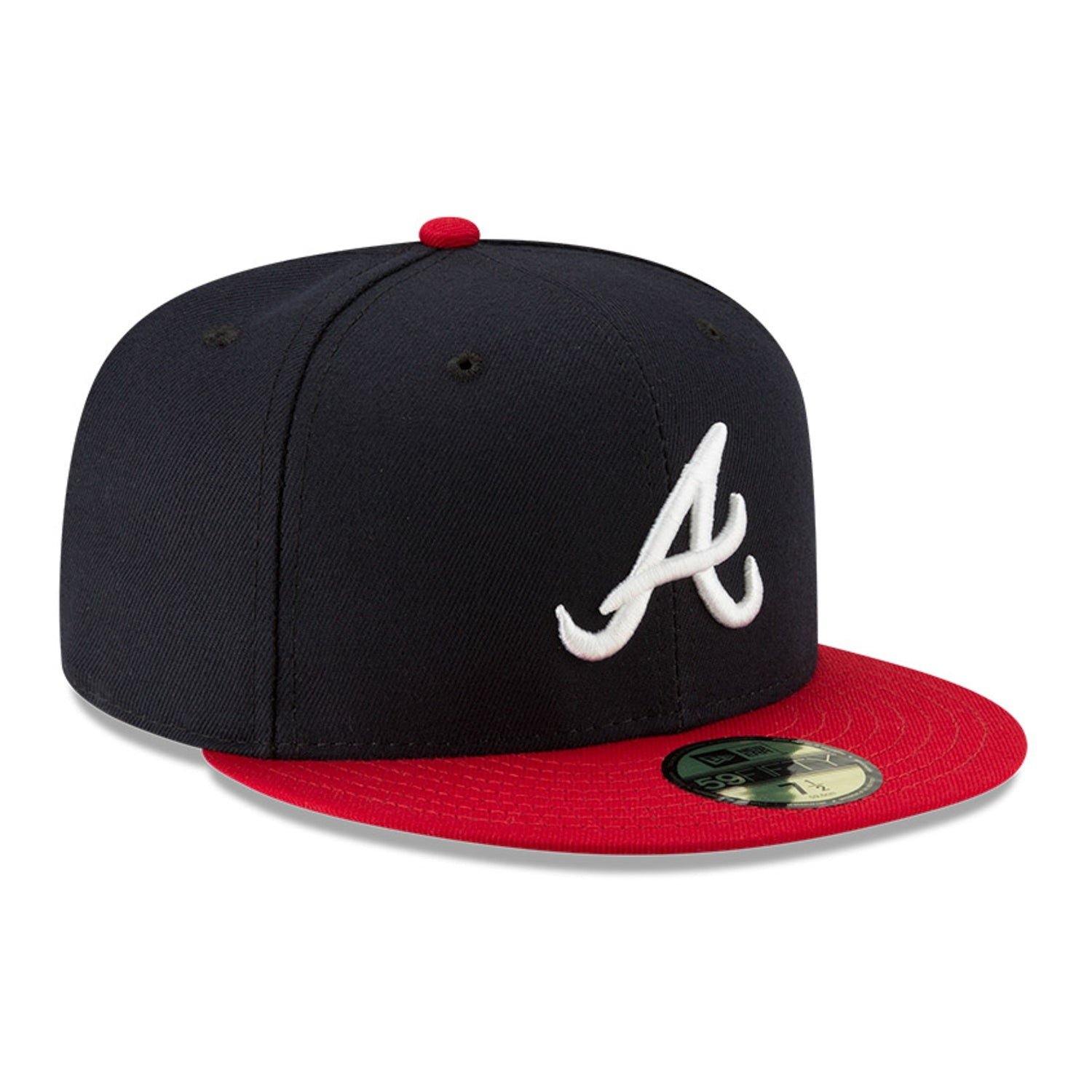 Authentic Collection Atlanta Braves Home Snapback Hat Black And Red Baseball Team Gift Ideas