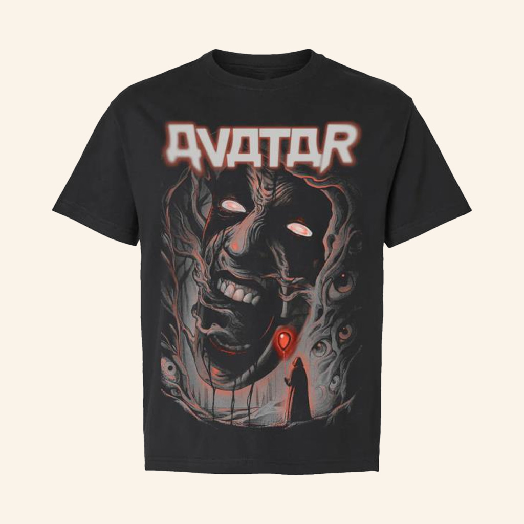 Avatar Metal Merch Screaming Face T-Shirt Best Gifts For Husband