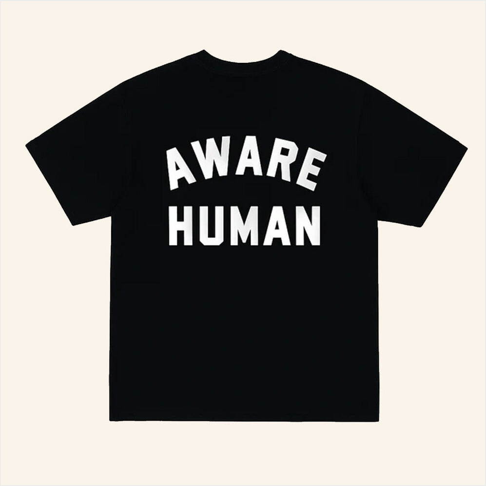 Aware Human T-Shirt The Aware Brand Merch Black Best Birthday Gifts For Besties