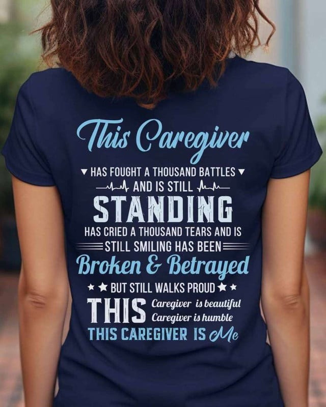 Awesome Caregiver T-Shirt Nurse Quotes Clothing Gift Ideas For Nurse
