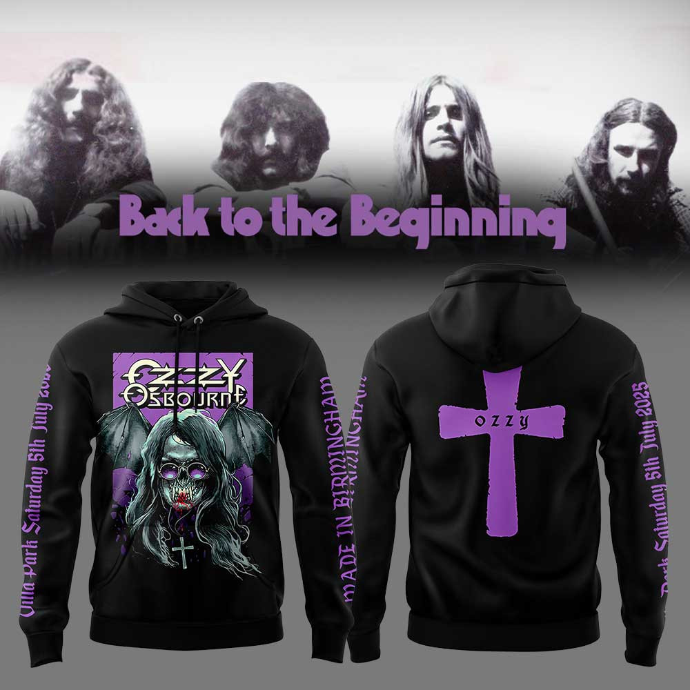 Back To The Beginning Ozzy Osbourne Hoodie Best Gifts For Music Lovers