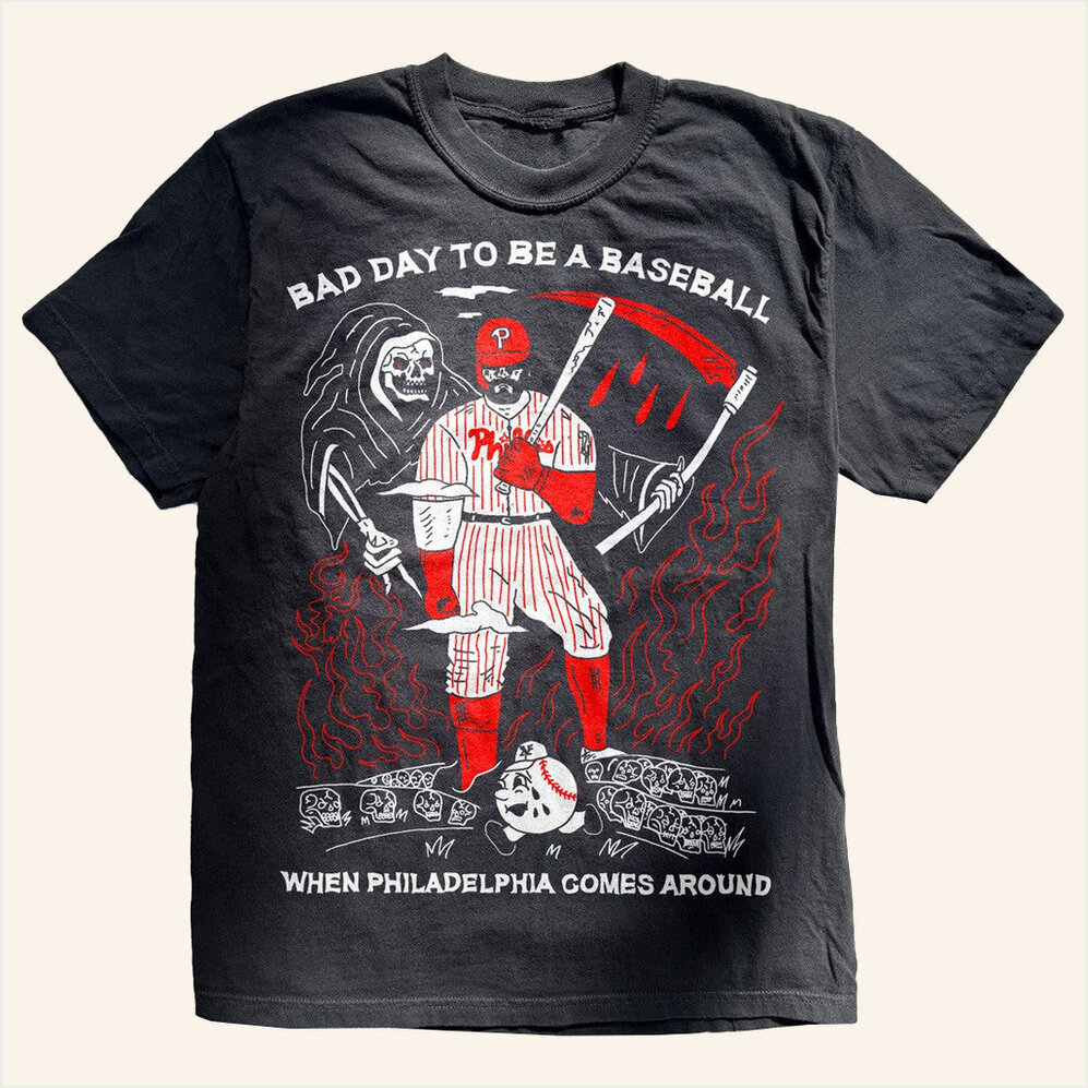 Bad Day To Be A Baseball T-Shirt Heavyslime Merch Birthday Gifts For Dad Best Friend Gifts