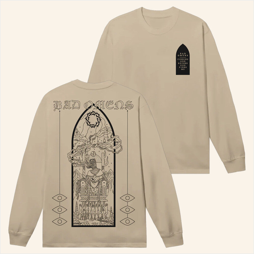 Bad Omens Dethrone Long Sleeve T-Shirt Sumerian Records Merch Birthday Gifts For Friends
