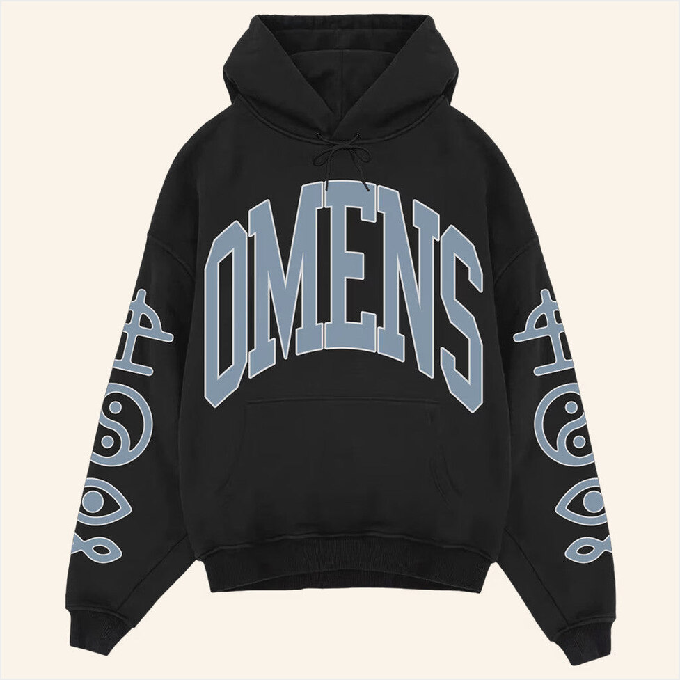 Bad Omens Ice Varsity Hoodie Bad Omens Merch Present For Husband Birthday Gifts For Friends