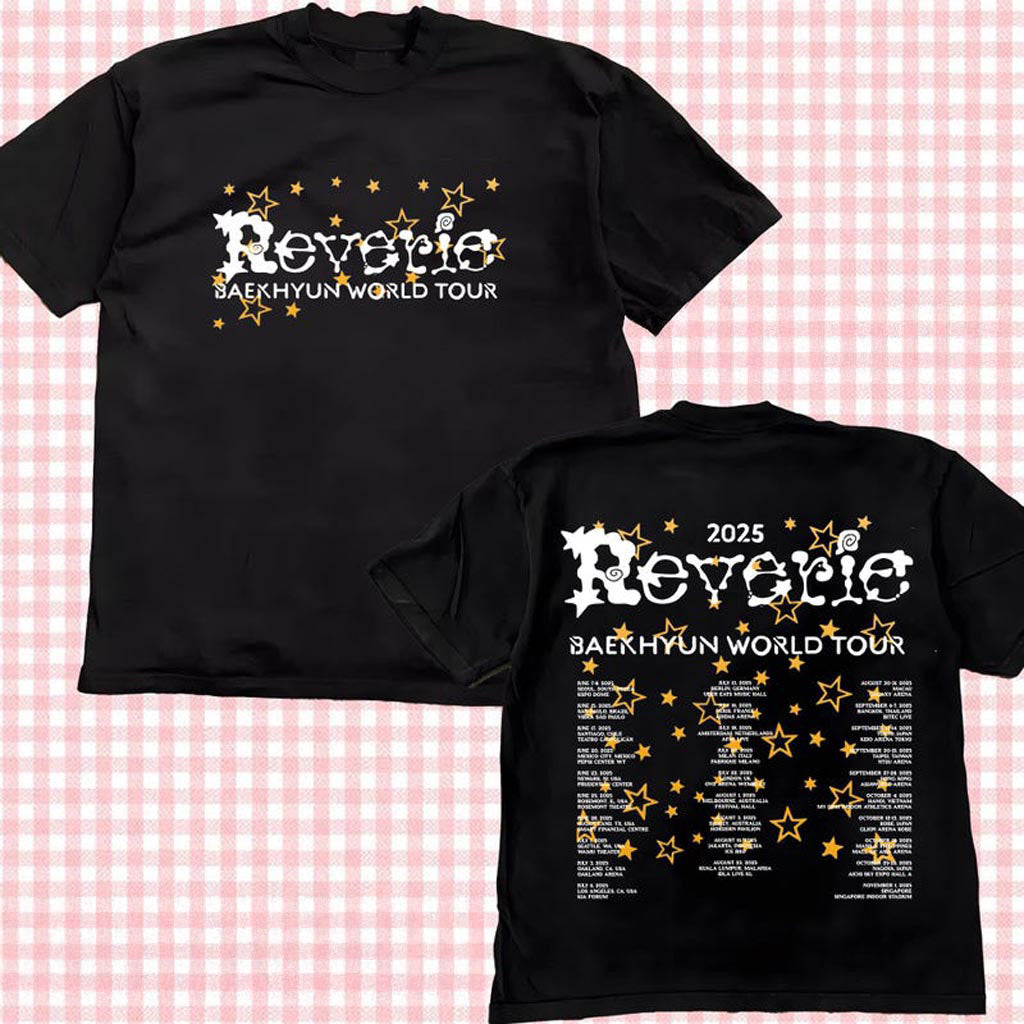 Baekhyun Reverie Tour 2025 Shirt, 2025 BAEKHYUN World Tour Shirt, EXO Baekhyun Sweatshirt,