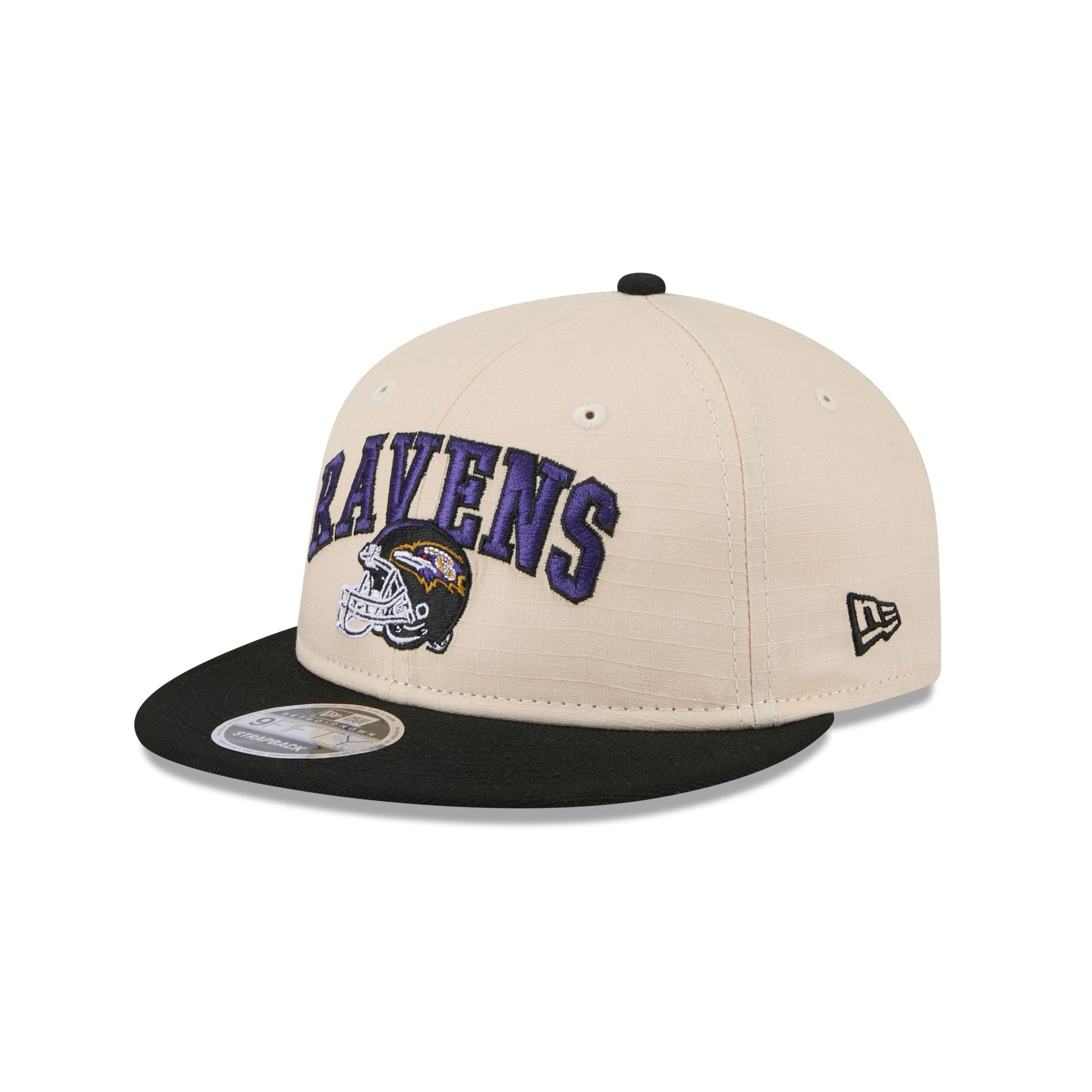 Baltimore Ravens Helmet Retro Crown Snapback Hat Embroidered Best Gifts For Football Fans