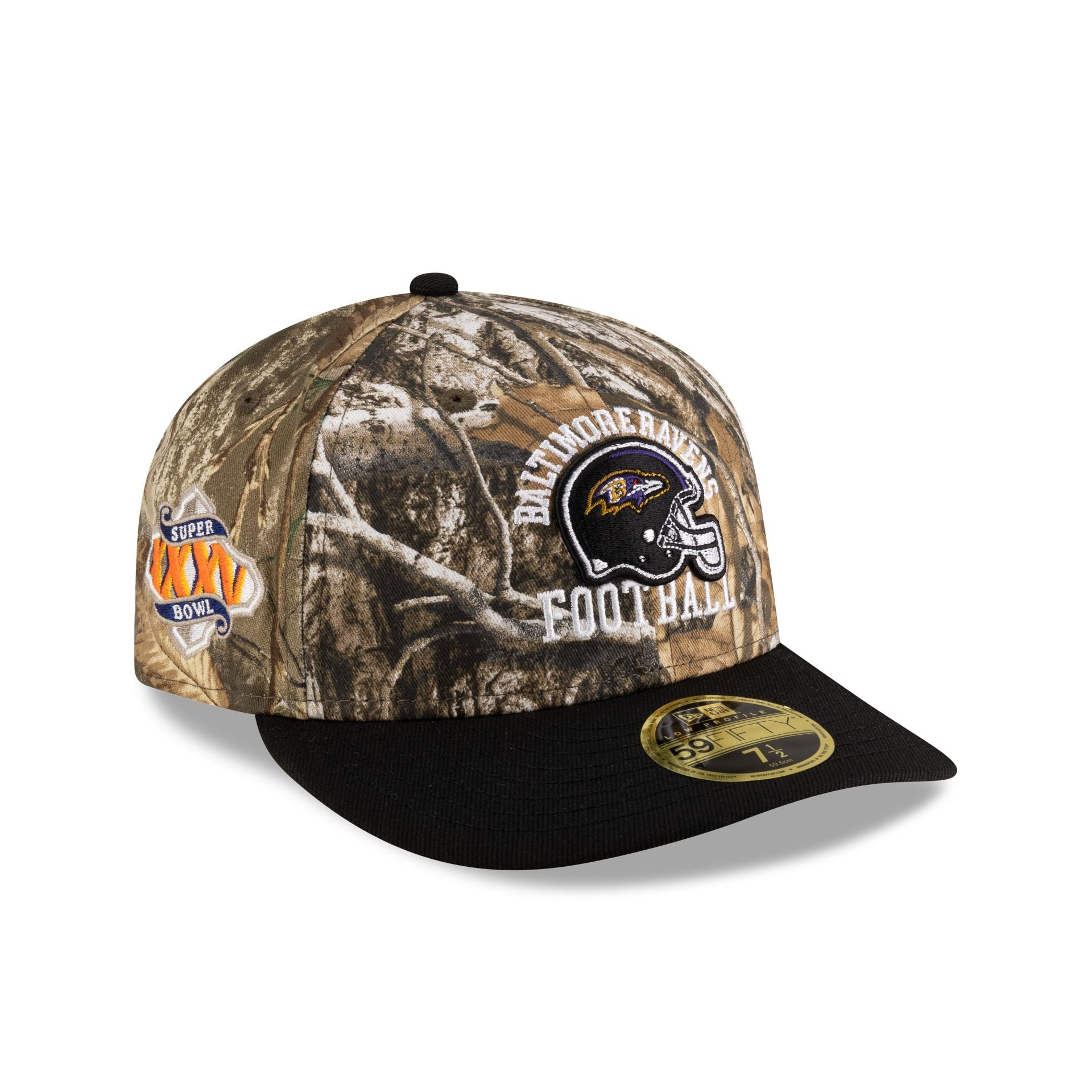 Baltimore Ravens Just Caps Realtree Camo Hat Embroidered Best Gifts For Football Fans