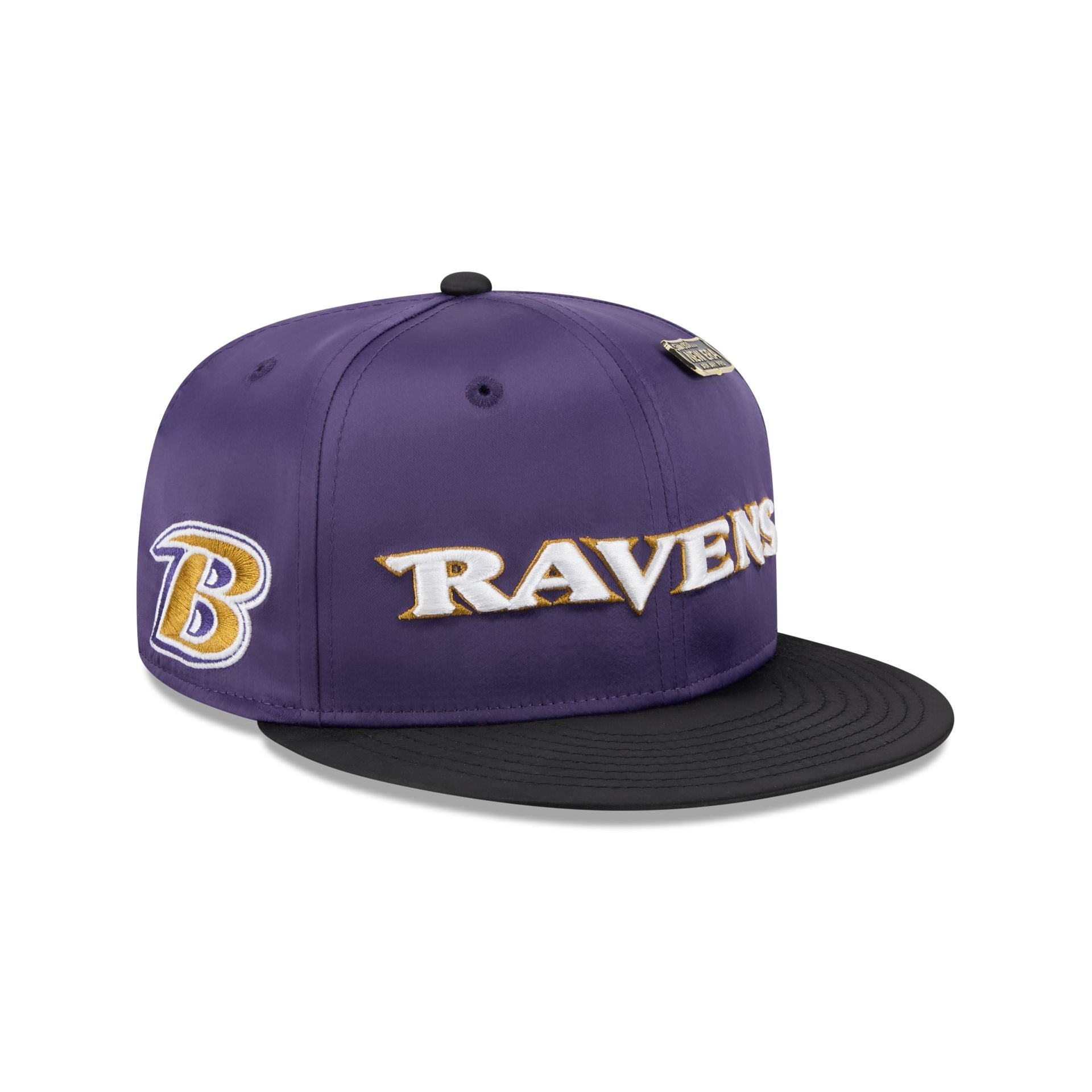 Baltimore Ravens Purple Embroidered Snapback Hat Best Gift For Football Lovers