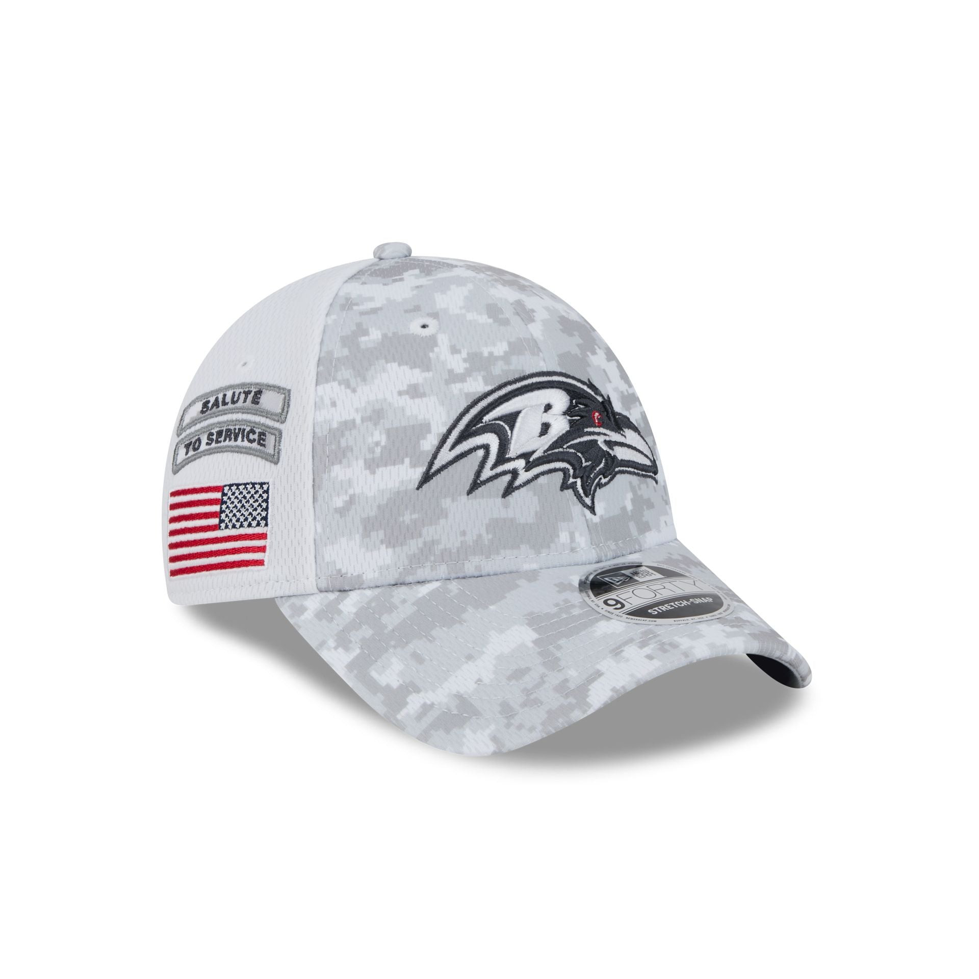 Baltimore Ravens Salute to Service Camo Hat Embroidered Presents For Football Fans