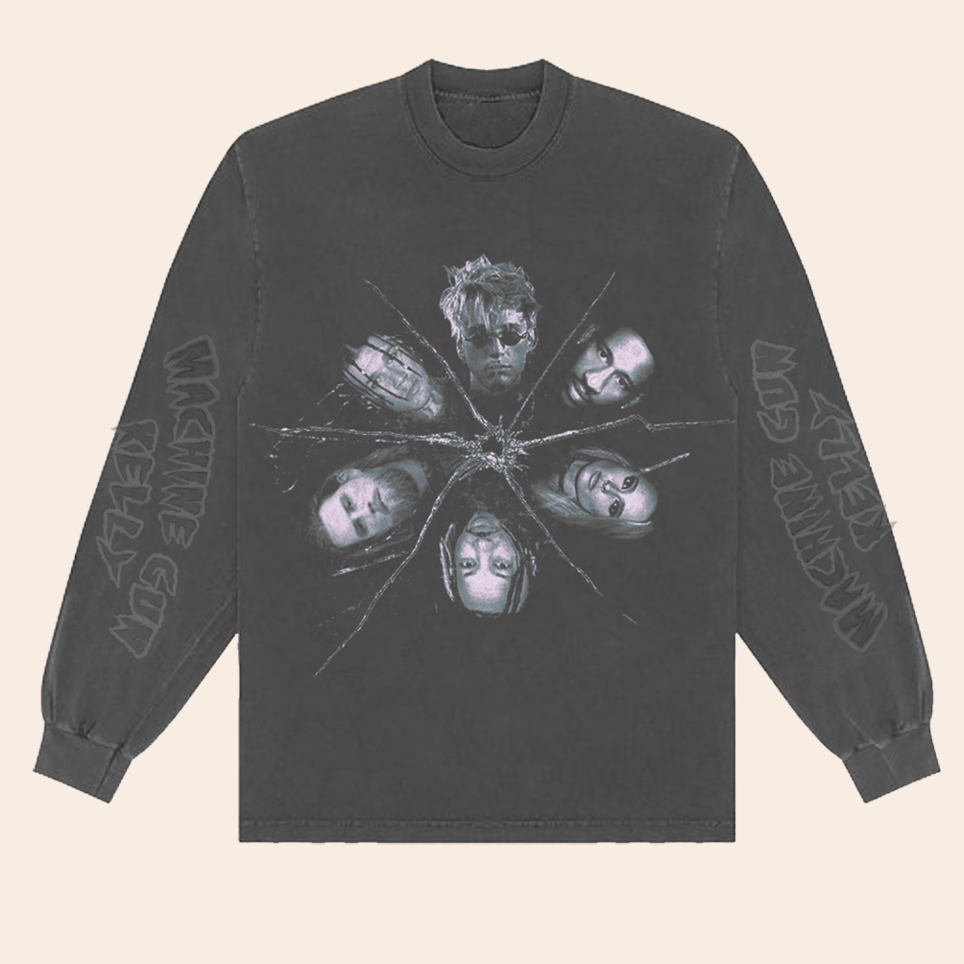 Band Long Sleeve T-Shirt MGK Merch Machine Gun Kelly Merch Father's Day Gifts For Son In Law