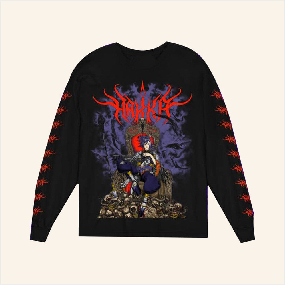 Banzoin Hakka Metalcropolis Long Sleeve T-Shirt Ghost x ghost Merch Best Friend Birthday Gifts