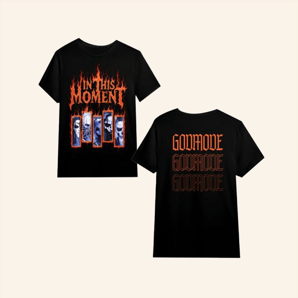 Bar Band Fire T-Shirt In This Moment Official Merch Best Friend Birthday Gifts