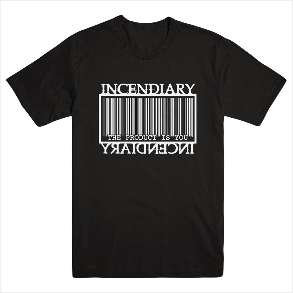 Barcode Shirt Incendiary Merch Incendiary Shirt Father'S Day Gifts For Metal Music Lovers