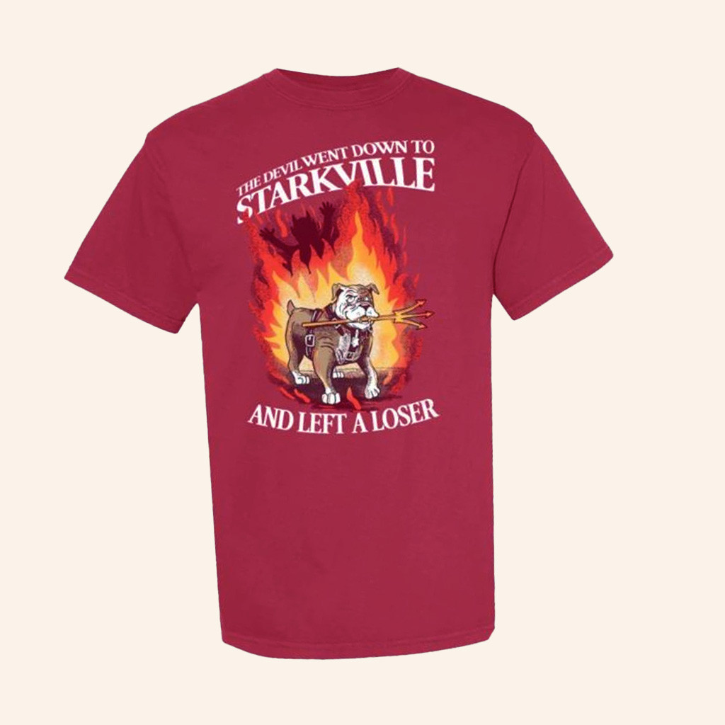 Barstool Sports Merch Down To Starkville T-Shirt Gift Ideas For Him